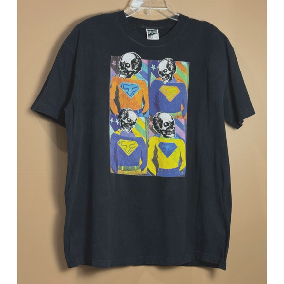 Vintage Fox Racing Tee Mens Skulls Skeletons Size XL RARE EUC - Picture 1 of 8
